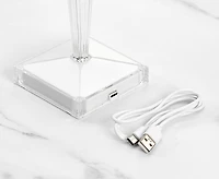 Lampe DEL Shade par Better Living, transparente