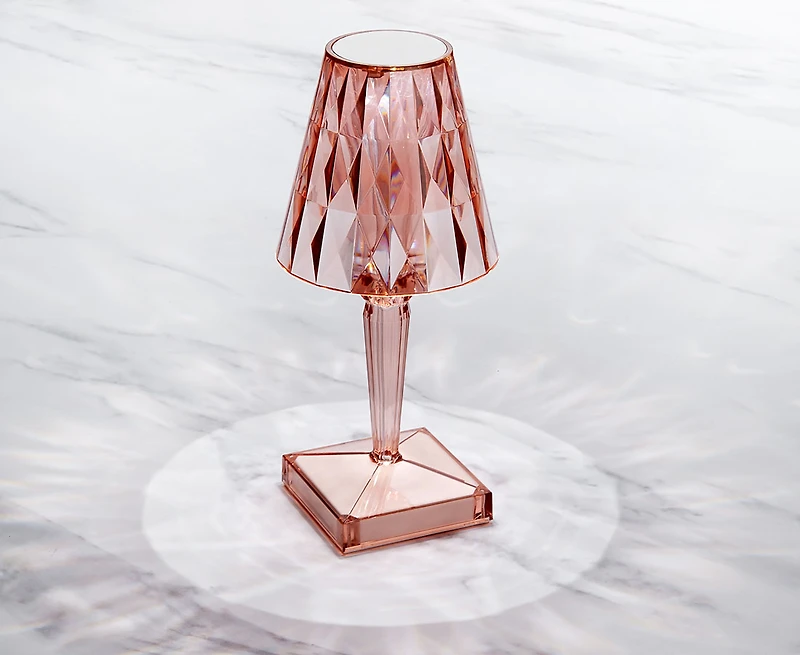 Lampe DEL Shade Better Living, rose