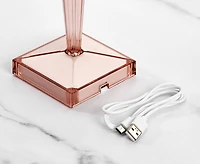 Lampe DEL Shade Better Living, rose