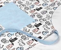 Tablier à motifs de chats Meow