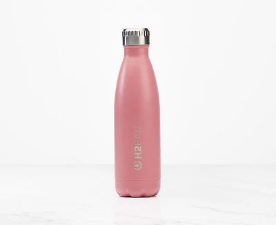 Bouteille isotherme à double paroi, terracotta, 17 oz