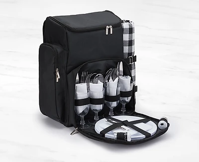 Sac à dos de pique-nique 30 pièces Yellowstone avec couverture