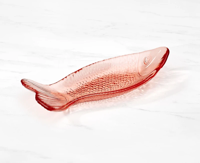 Assiette étroite en forme de poisson Pescare