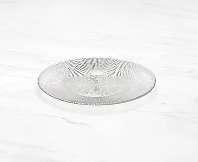 Assiette Fusion, 21 cm, transparente