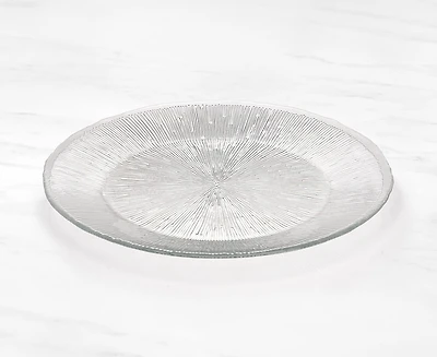 Fusion Plate, 33 cm, Clear