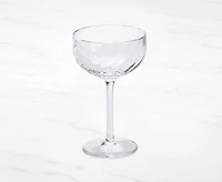 Coupe en acrylique Ripple, transparente