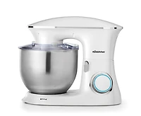 Batteur sur socle Odyssey par thinkkitchen, blanc perle, 660 W, 7 L