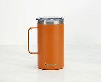 Tasse de voyage isotherme à double paroie Canyon, 24 oz, orange brûlé