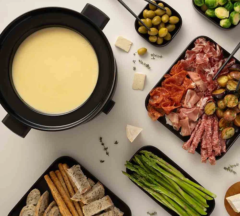 Ensemble à fondue Evolution 3-en-1 par Fondussimo