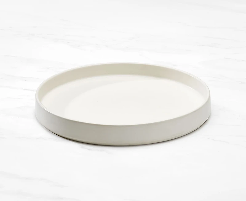 Beyond Dinner Plate, 10.2", White