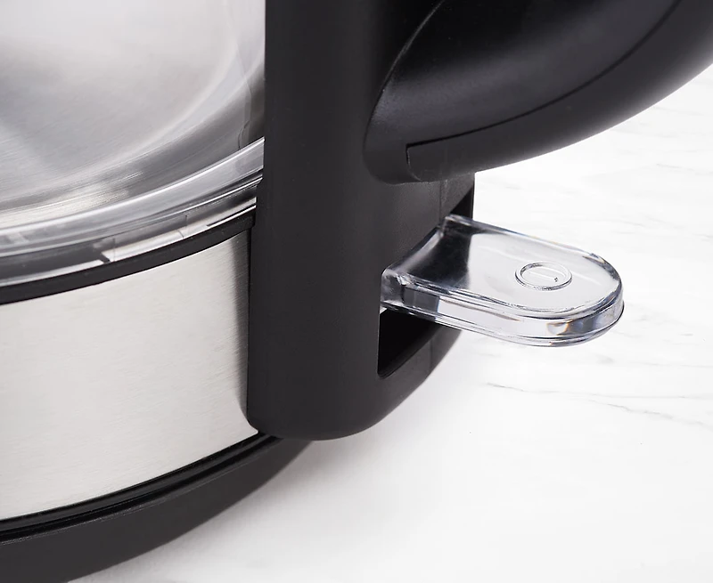 Bouilloire Blaze thinkkitchen, noir et argent, 1,7 L