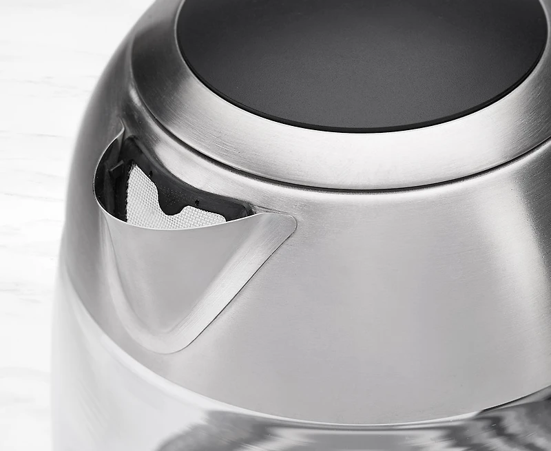 Bouilloire Blaze thinkkitchen, noir et argent, 1,7 L