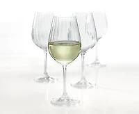 Waterfall White Wine Glasses, 400 ml, Set of 4
