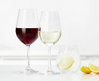 Waterfall White Wine Glasses, 400 ml, Set of 4