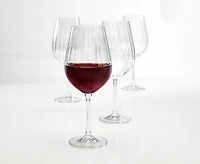 Waterfall Red Wine Glasses, 520 ml, Set of 4