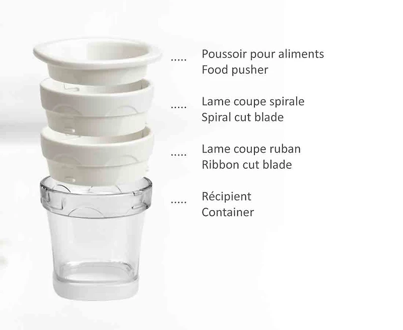 Coupe-spirale portatif thinkkitchen