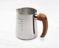 Pichet à mousser le lait Boisé par Java & Co., 600 ml