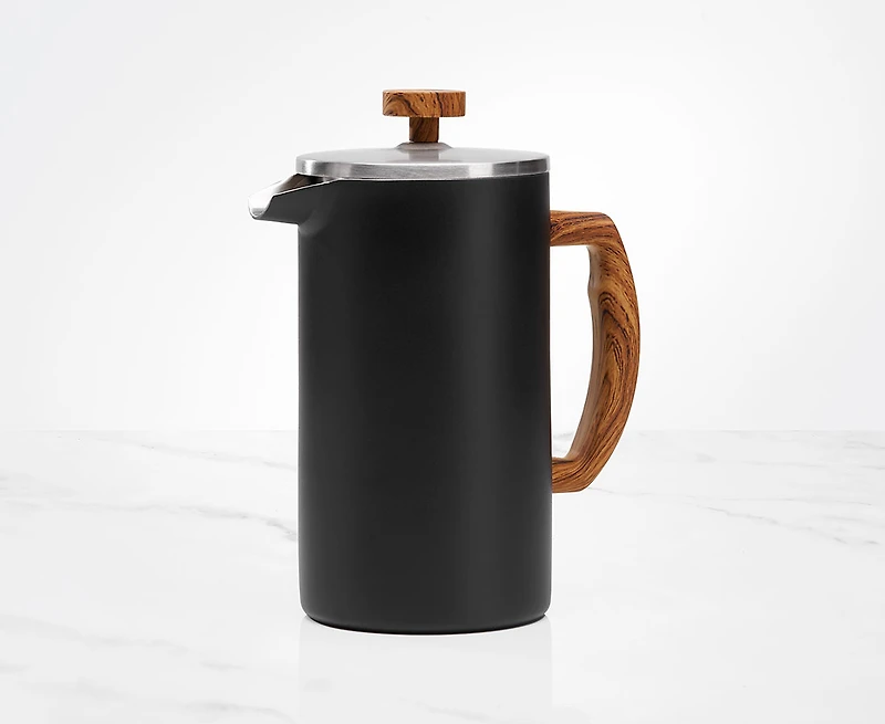 Presse française à double paroi Boisé par Java & Co., 1 L