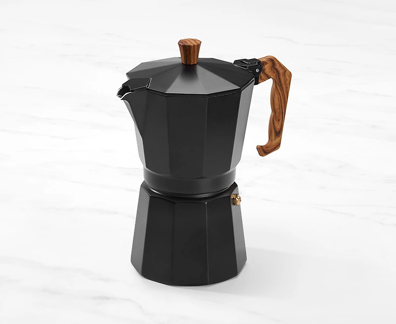 Cafetière Espresso 6 tasses Boisé par Java & Co.