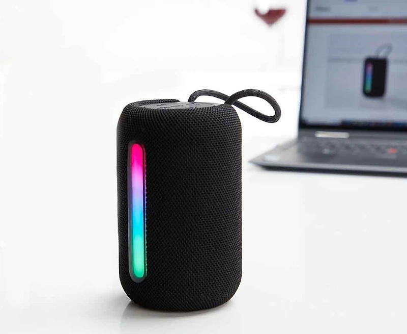 Haut-parleur portatif avec lumière DEL Better Living Designs
