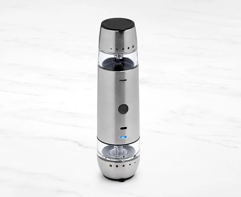 Moulin à sel et poivre électrique USB Gourmet par thinkkitchen