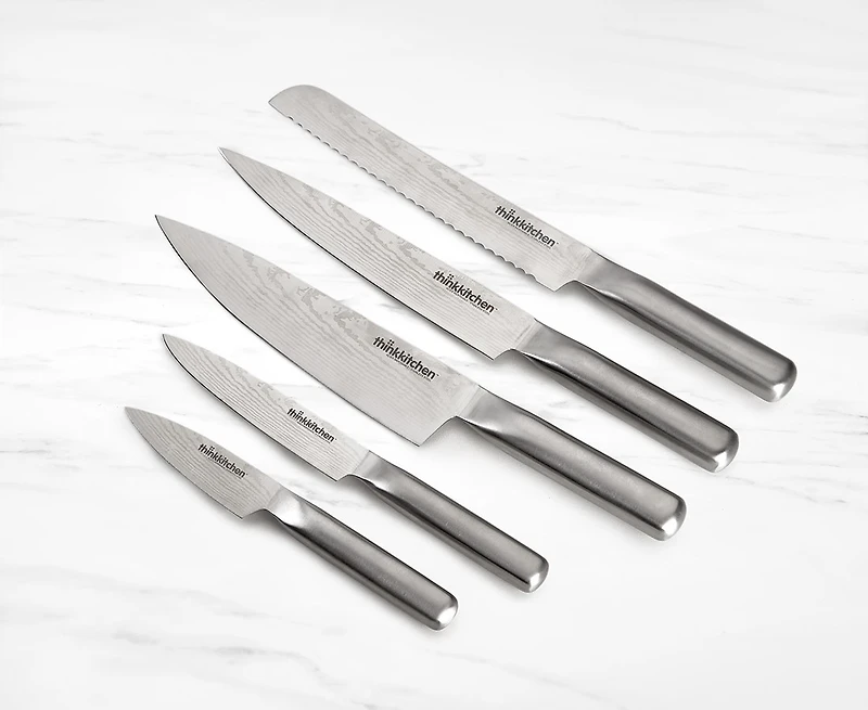 Ensemble à couteaux et support magnétique de 6 pièces Magneto par thinkkitchen