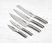 Ensemble à couteaux et support magnétique de 6 pièces Magneto par thinkkitchen