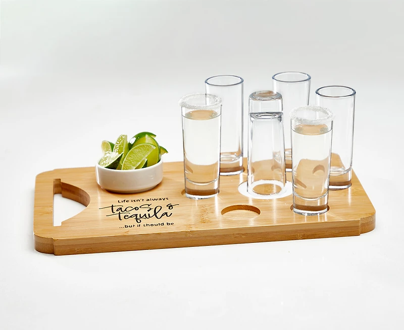 Tequila Shot Glass Set, 8 Pcs