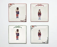 Nutcracker Plates, Set of 4