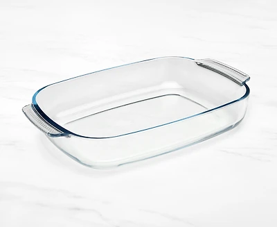 Plat de cuisson en verre Fyre par thinkkitchen, 3,8 L