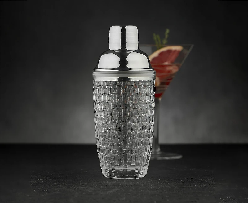 Mélangeur à cocktail Rattan Monsieur Bar, 400 ml