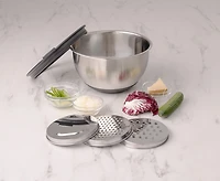 thinkkitchen All in One Mixing Bowl and Grater, 2.8 L