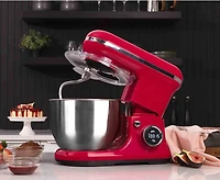 Batteur sur socle numérique Digimix thinkkitchen, fuschia, 650 W