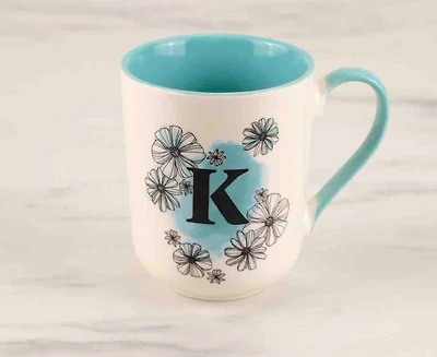 Tasse Monogramme 'K', Coquelicot, 480 ml