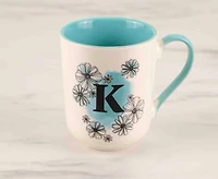 Tasse Monogramme 'K', Coquelicot, 480 ml