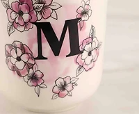 Tasse Monogram 'M', houx, 480 ml