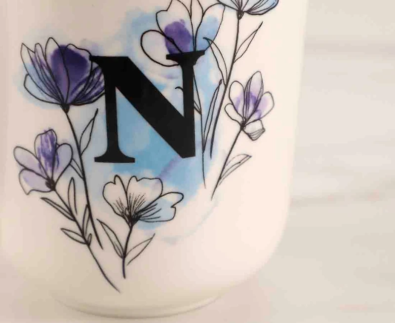 Tasse Monogram 'N', Cara, 480 ml