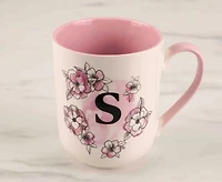 Tasse 'S' monogrammée, houx, 480 ml