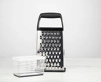 thinkkitchen 4-Sided Grater with Storage