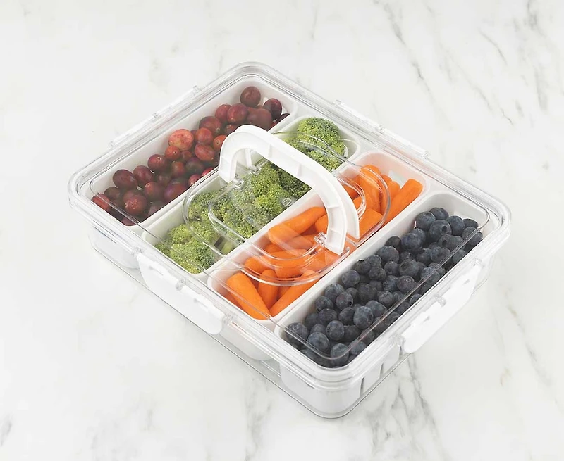 Conteneur alimentaire Snap&Store à 4 compartiments