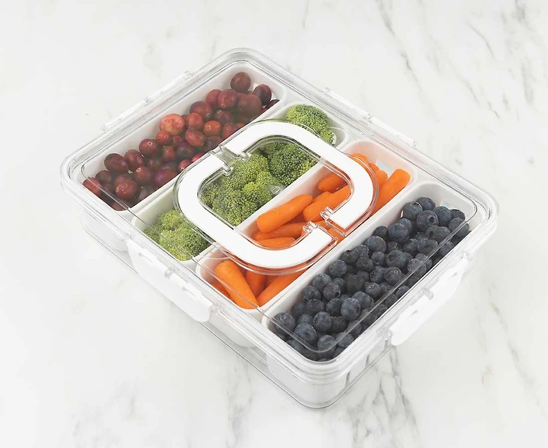 Conteneur alimentaire Snap&Store à 4 compartiments