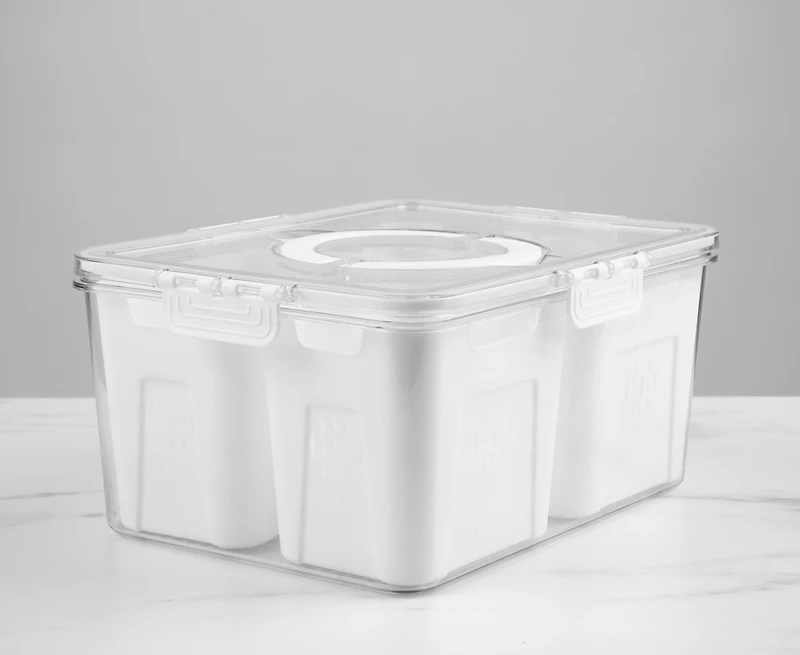 Snap&Store 4 compartiments hauts pour aliments