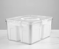 Snap&Store 4 compartiments hauts pour aliments