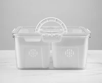 Snap&Store 4 compartiments hauts pour aliments