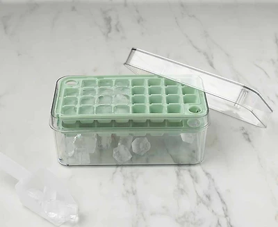 thinkkitchen Moule à glaçons à 2 couches Snap & Store