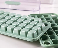 thinkkitchen Moule à glaçons à 2 couches Snap & Store