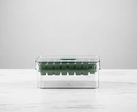 thinkkitchen Moule à glaçons à 2 couches Snap & Store