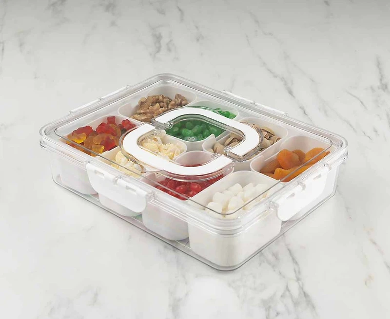 thinkkitchen Snap&Store 8-Compartment Food Container