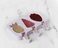 thinkkitchen Moule à glace en silicone, 3 formes