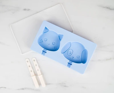 Moule à glace en silicone thinkkitchen, chat & chien